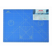 Коврик ALFA раскройный двухсторонний 60х45 см AF-A2Blue