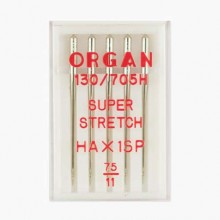 Иглы Organ супер стрейч № 75 5 шт. 130/705.75.5.HAx1SP