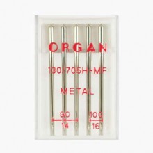 Иглы Organ металлик № 90-100 5 шт. 130/705.90-100.5.H-MF