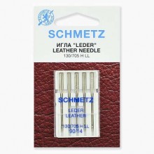 Иглы Schmetz для кожи № 90 5 шт. 130/705H-LL