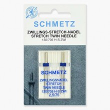 Иглы Schmetz двойные стрейч № 75/2,5 2 шт. 130/705H-S ZWI