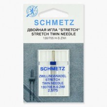 Иглы Schmetz двойные стрейч № 75/2,5 1 шт. 130/705H-S ZWI