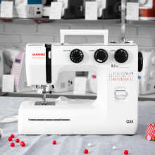 Швейная машина Janome Q33 — отзывы покупателей, фото и обзор смотри в Мир Швейных Машин